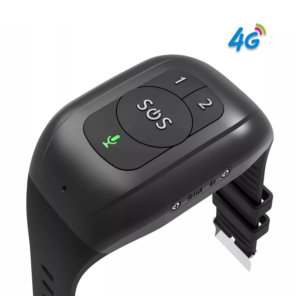 Montre connectée 4G pour les personnes âgées, GPS, suivi d'urgence, avec  SOS, offre spéciale, Direct usine